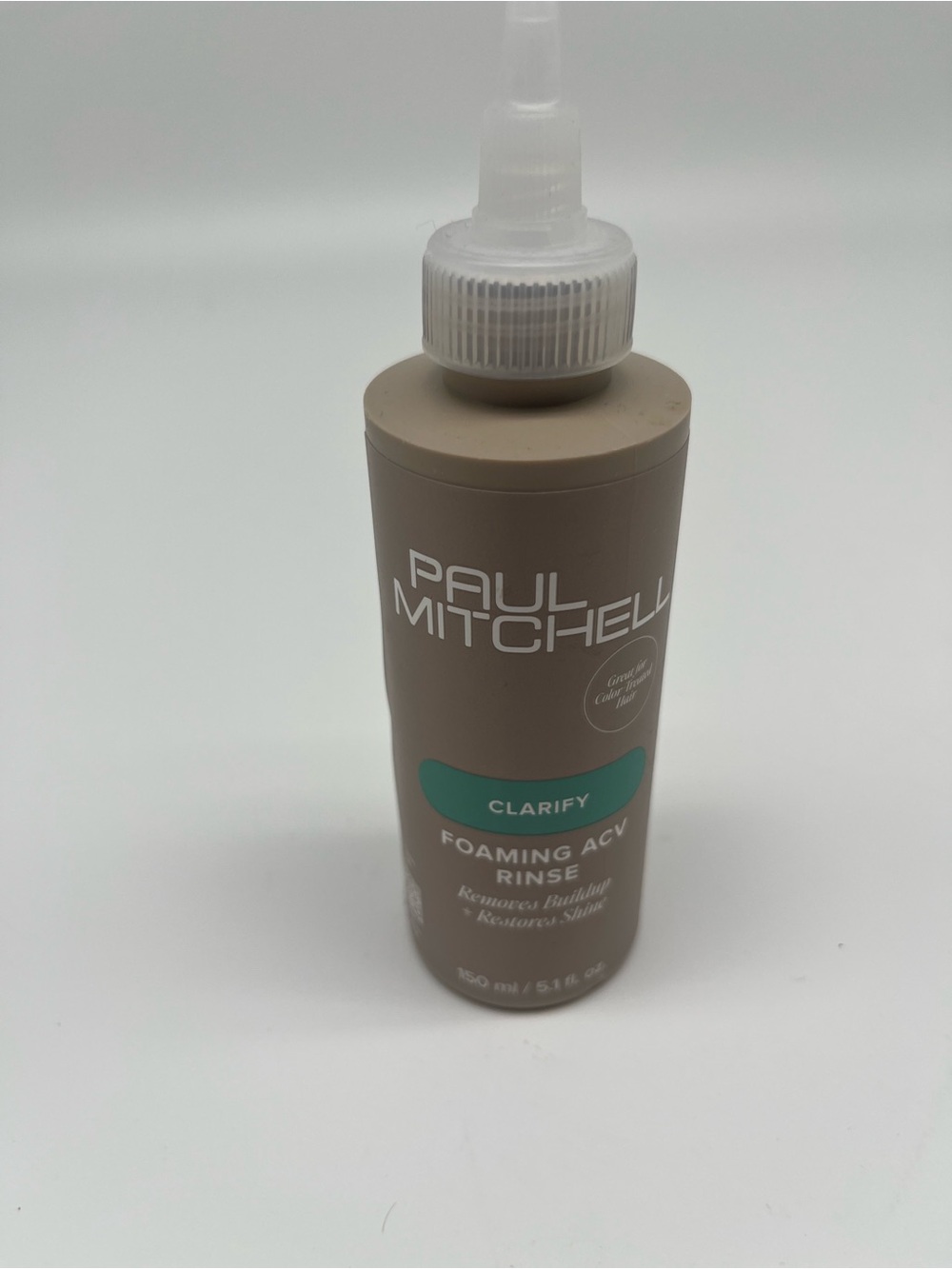 Paul Mitchell Foaming ACV Rinse in Tan Bottle